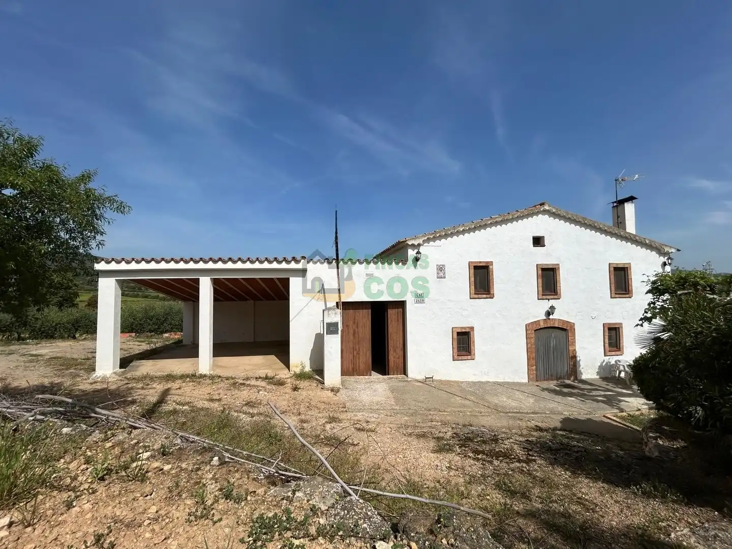 Exterior view of Houses for sale in Sant Martí Sarroca  with Private garden, Terrace and Balcony