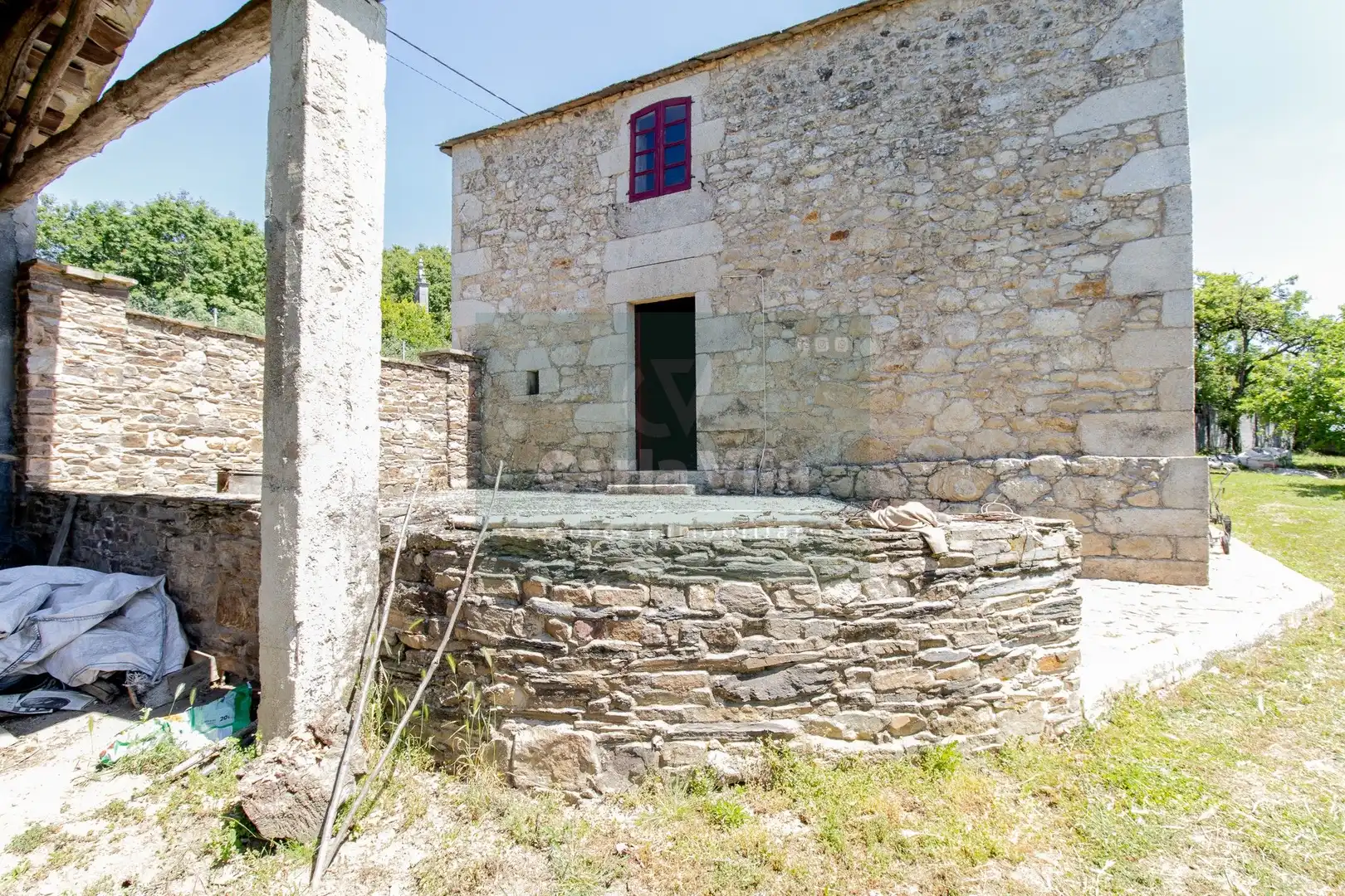 Vista exterior de Casa o chalet en venta en Guntín con Terraza y Trastero