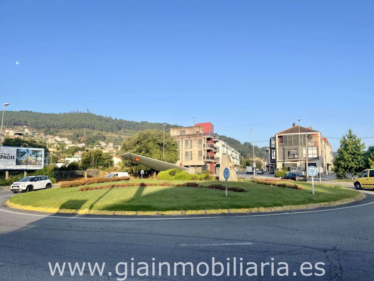 Exterior view of Land for sale in Baiona