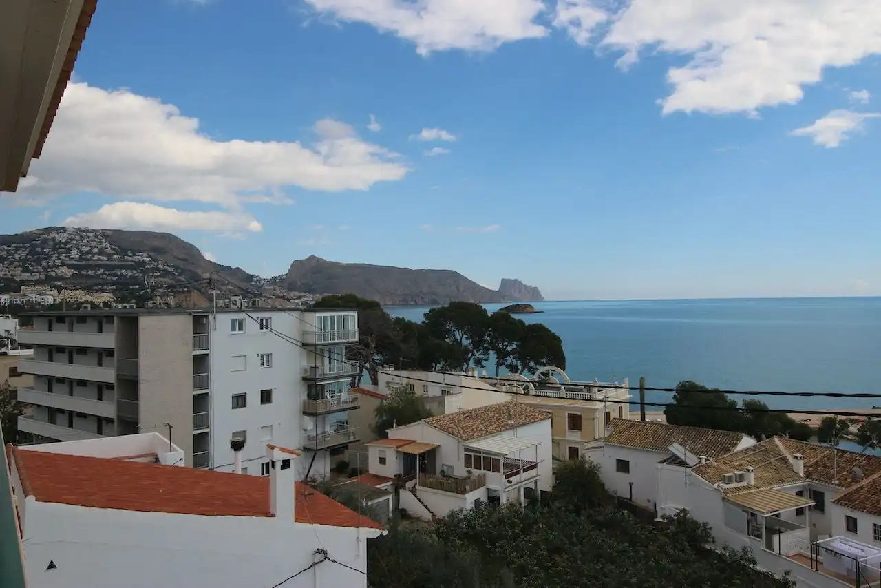 Vista exterior de Ático en venta en Altea con Aire acondicionado, Calefacción y Terraza