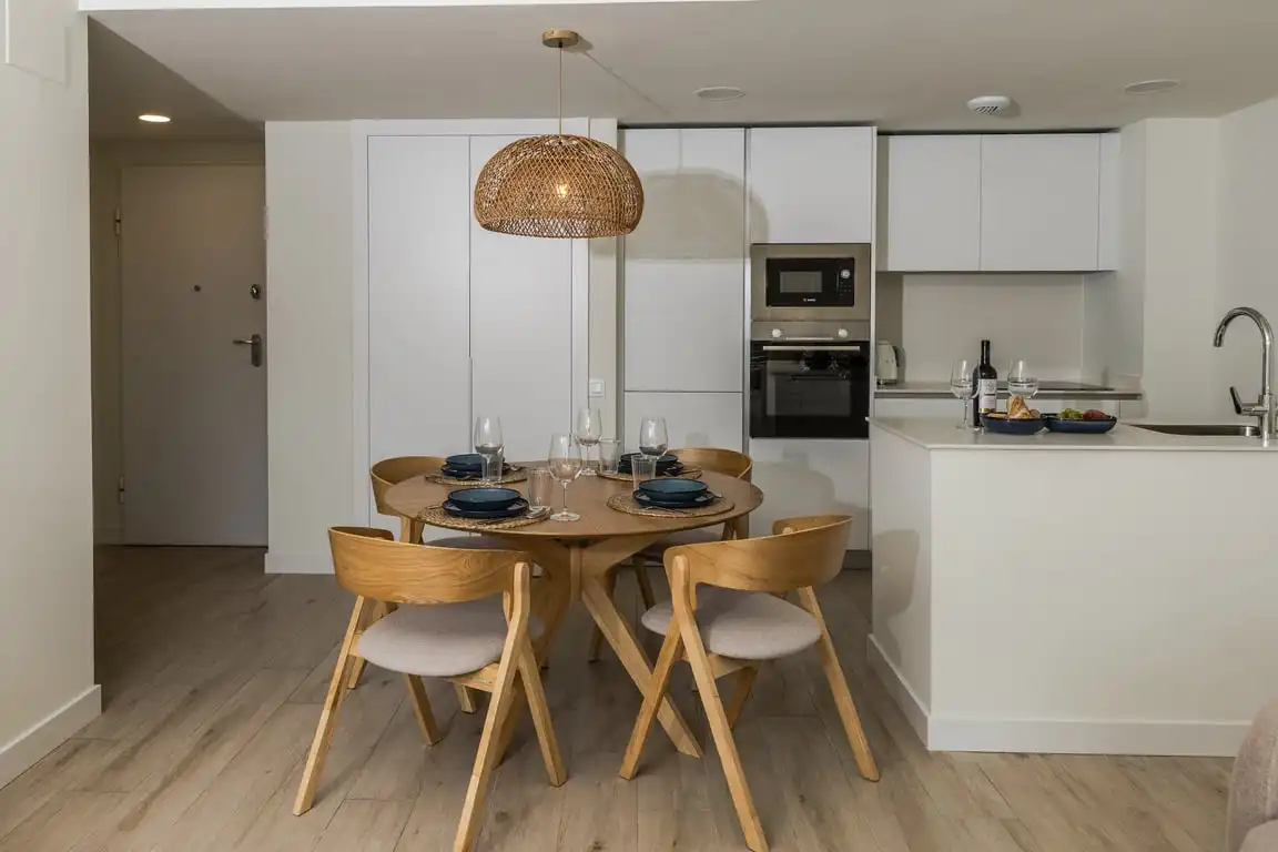 Kitchen of Apartments for rent in Jávea / Xàbia  with Air Conditioner, Storage room and Sauna