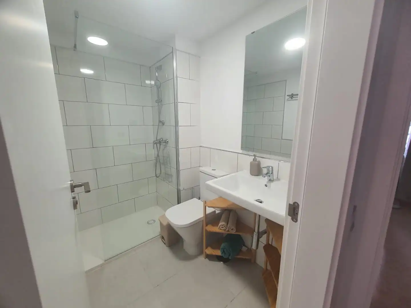 Bathroom of Apartments for rent in La Oliva  with Air Conditioner, Terrace and Furnished