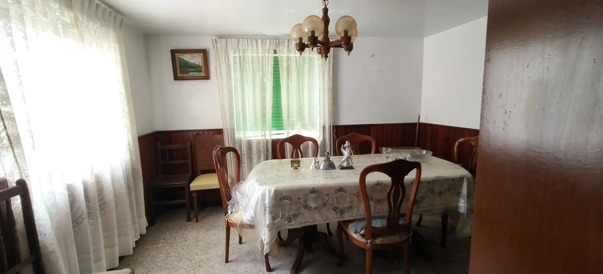 Comedor de Casa adosada en venta en Cedeira con Parquet y Amueblado