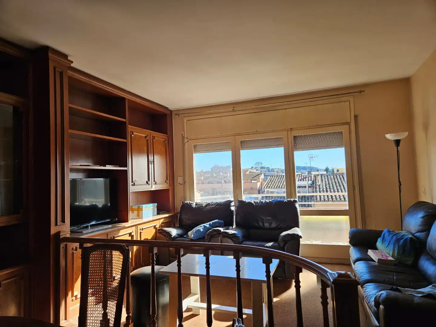 Sala de estar de Piso en venta en Piera con Calefacción, Terraza y Amueblado