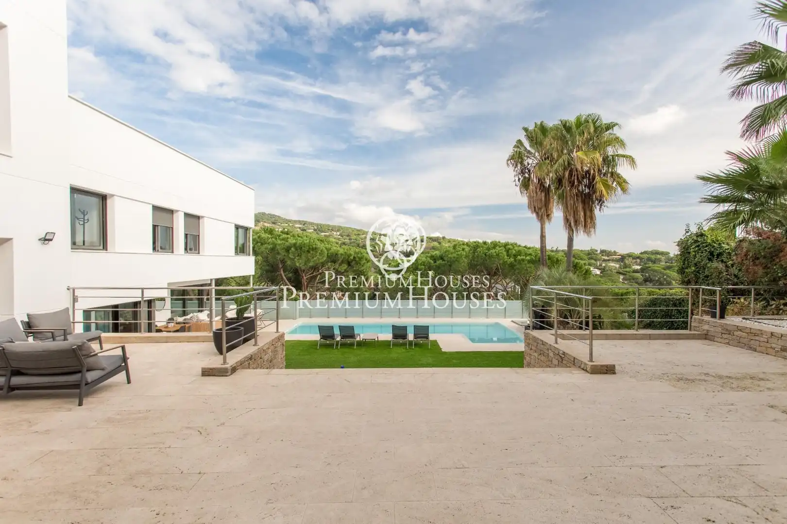 Terrace of Houses for sale in Sant Andreu de Llavaneres  with Heating, Private garden and Parquet flooring