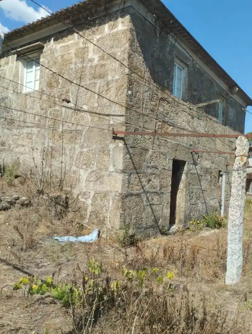 Vista exterior de Finca rústica en venda en A Cañiza   amb Balcó