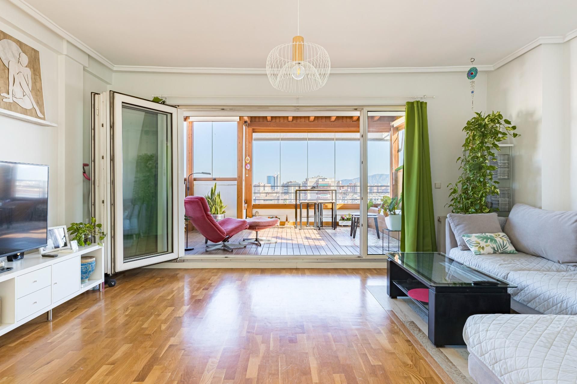 Living room of Attic for sale in  Murcia Capital  with Heating and Terrace
