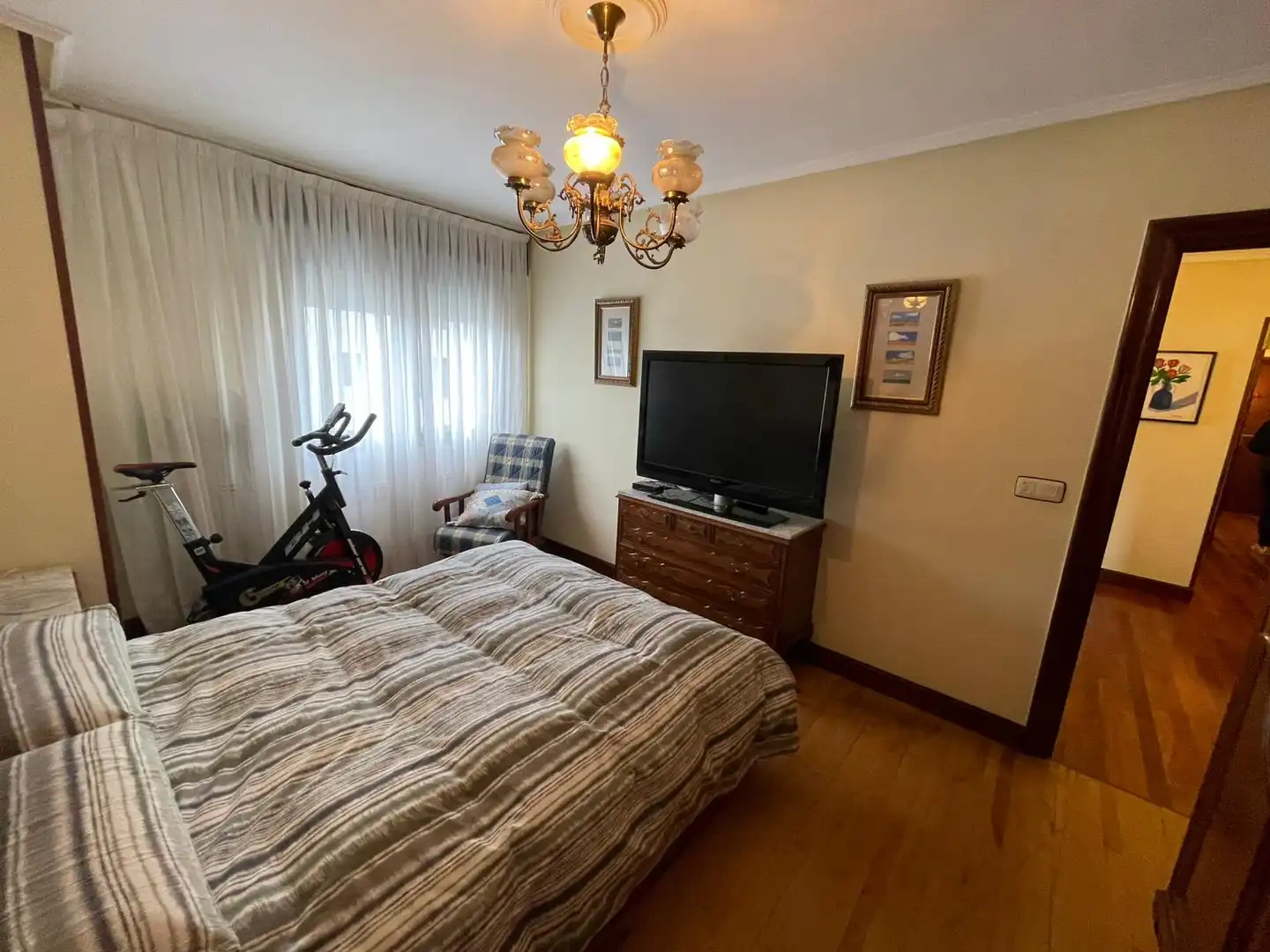 Bedroom of Flat for sale in Barakaldo   with Heating, Parquet flooring and Terrace