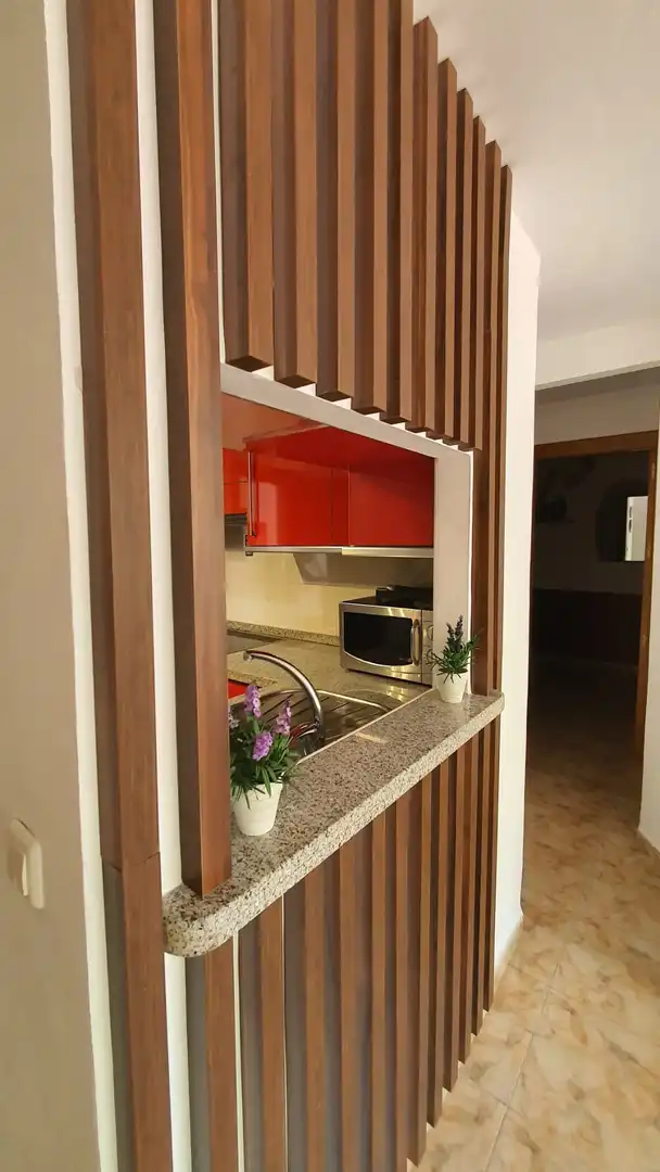 Kitchen of Apartments for rent in Benalmádena  with Air Conditioner, Terrace and Community pool