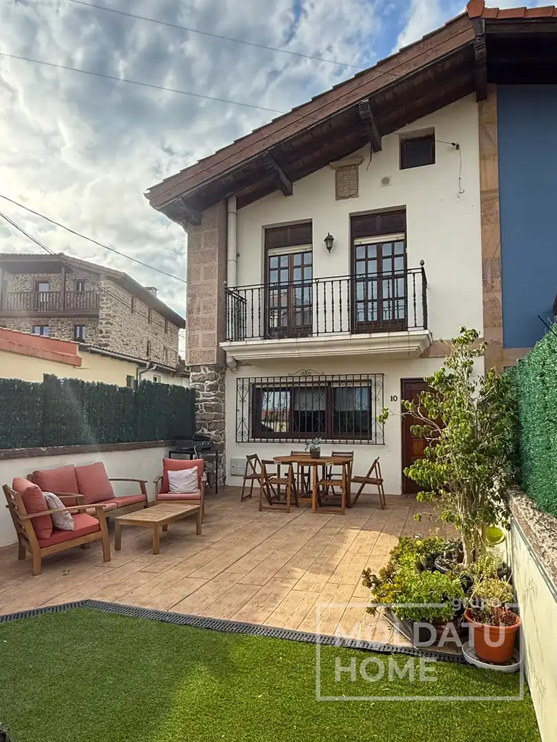 Terrace of Houses for sale in Abanto y Ciérvana-Abanto Zierbena  with Heating, Private garden and Terrace
