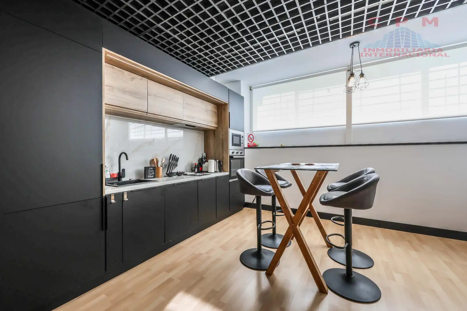 Küche von Wohnung zur Miete in Alcobendas mit Klimaanlage, Heizung und Parkett