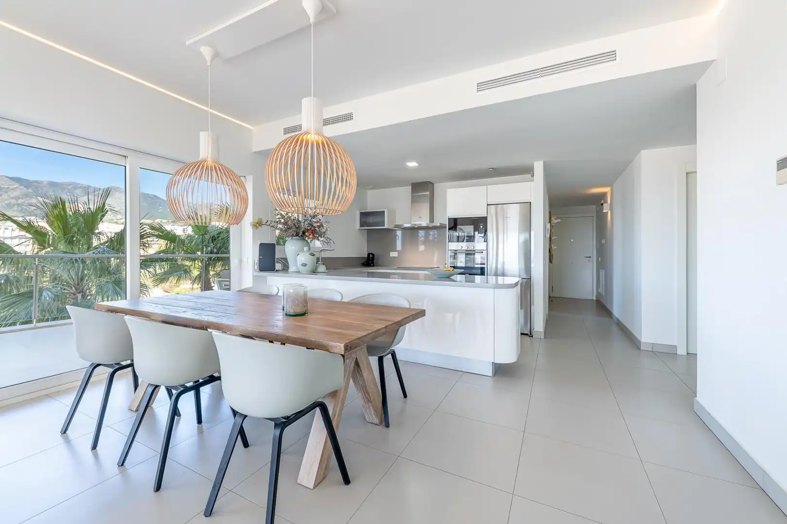 Cuina de Apartament en venda en Benalmádena amb Aire condicionat, Calefacció i Terrassa