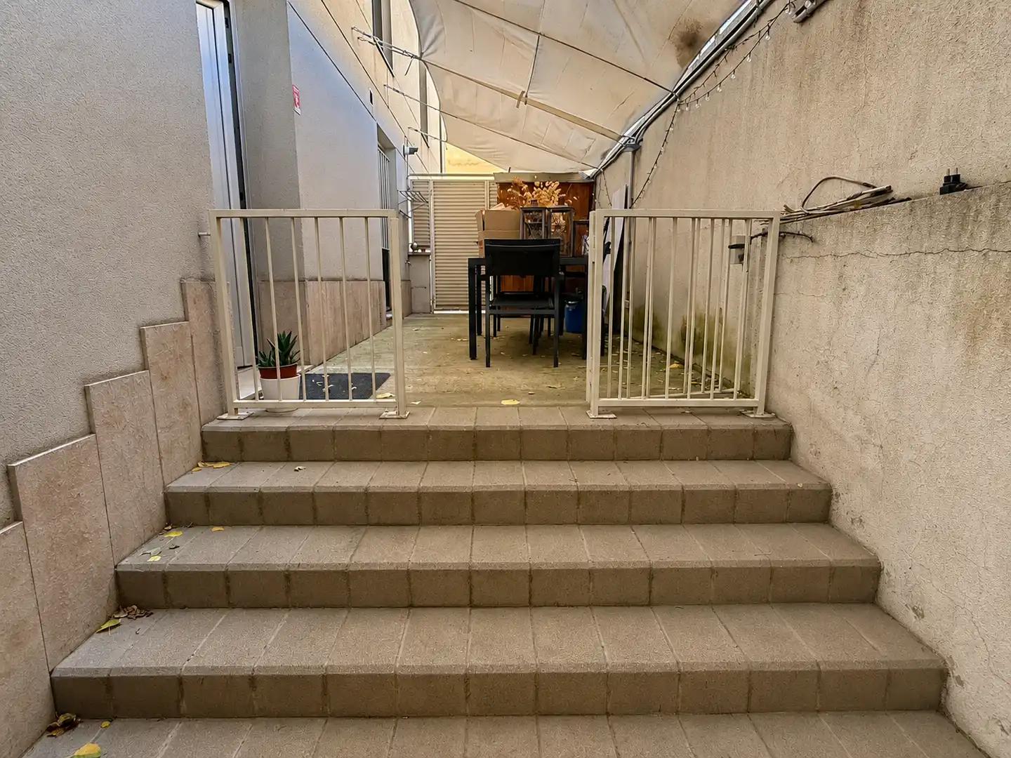 Terrasse von Maisonette zum Verkauf in El Papiol mit Klimaanlage, Heizung und Parkett