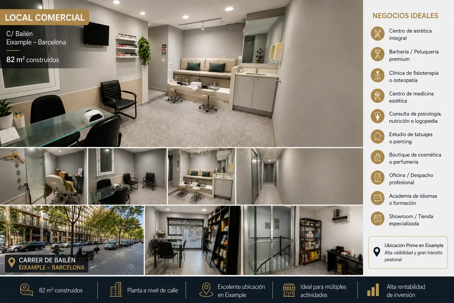 Local en venta en Barcelona con Aire acondicionado