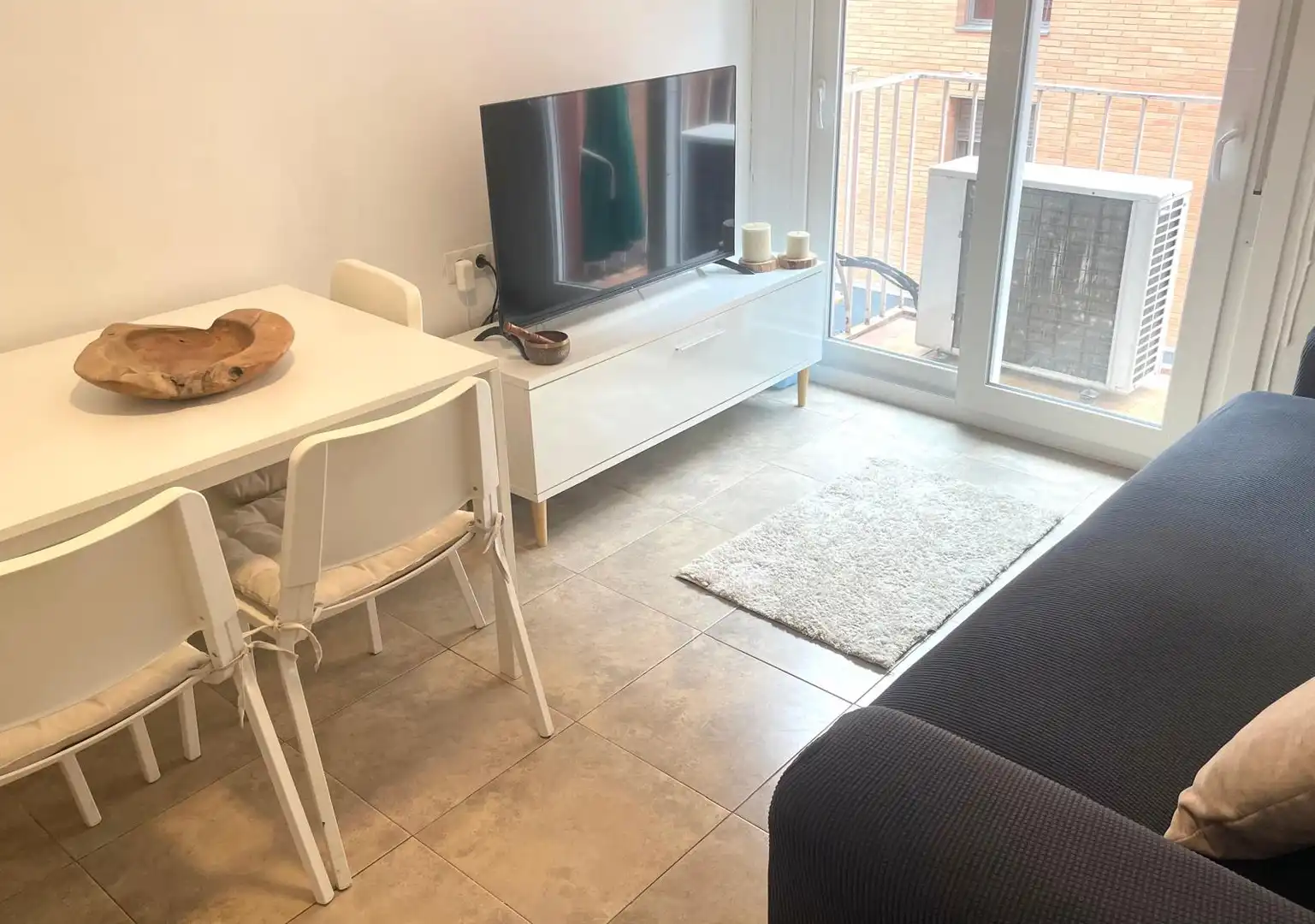 Sala de estar de Piso de alquiler en Rubí con Calefacción, Amueblado y Horno