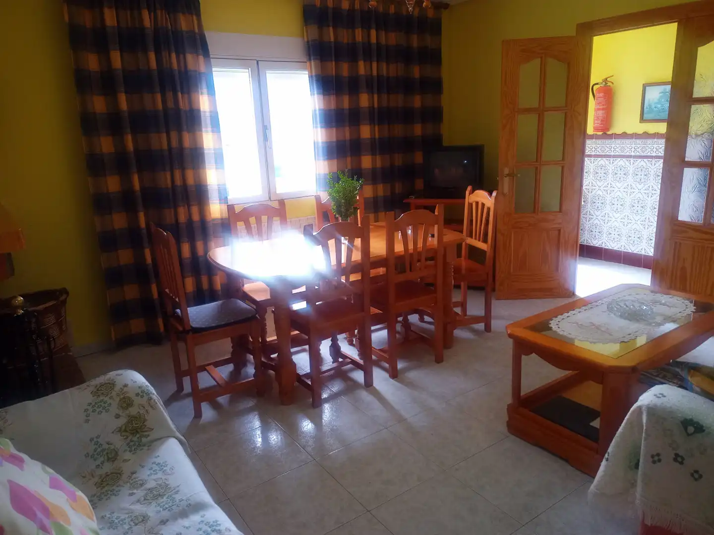 Comedor de Casa o chalet en venta en San Martín del Pimpollar con Calefacción, Jardín privado y Amueblado