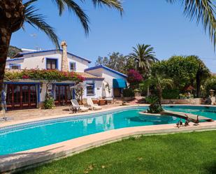 Swimming pool of Country house for sale in Calpe / Calp  with Swimming Pool