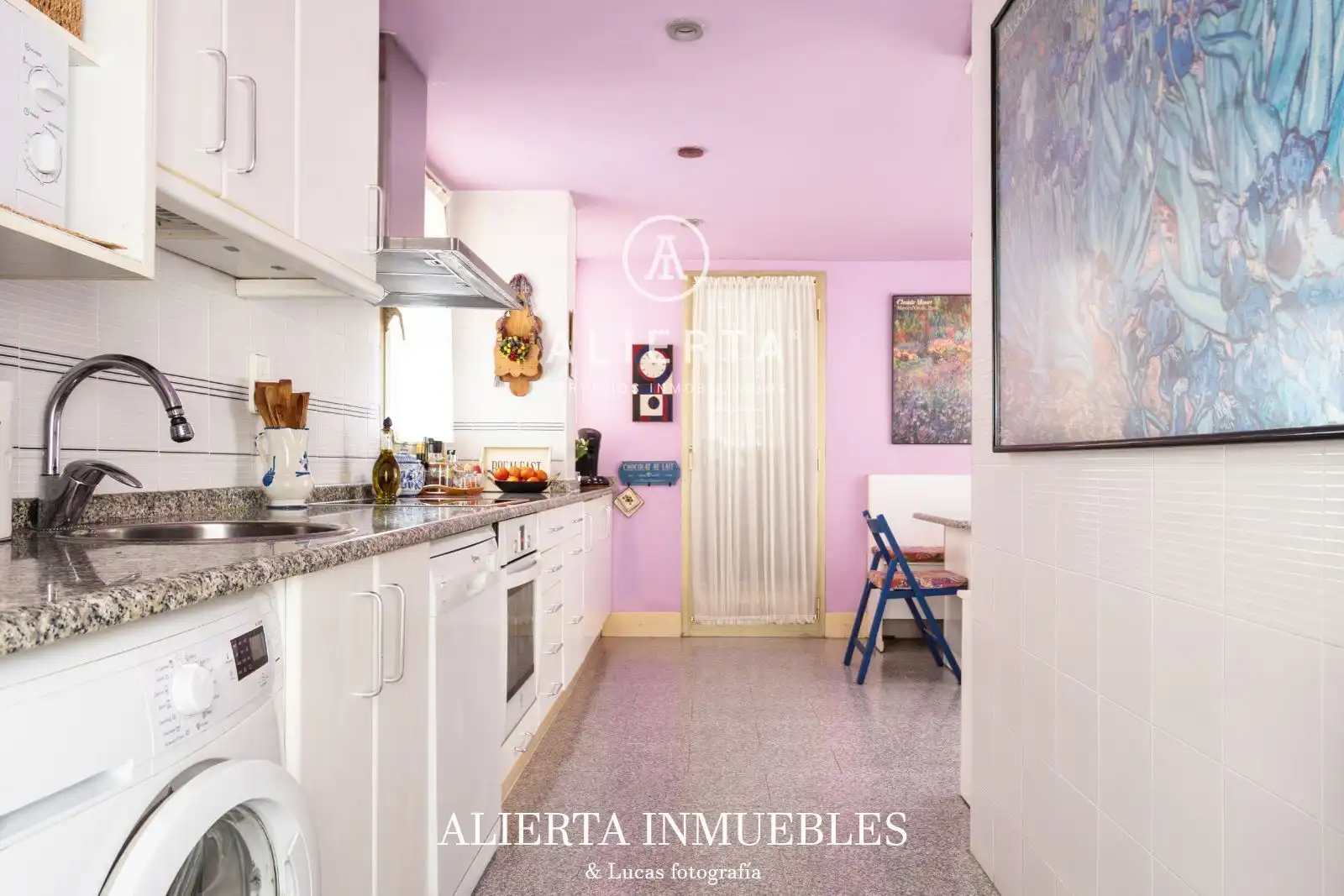 Cocina de Piso en venta en Zaragoza con Aire acondicionado, Calefacción y Terraza