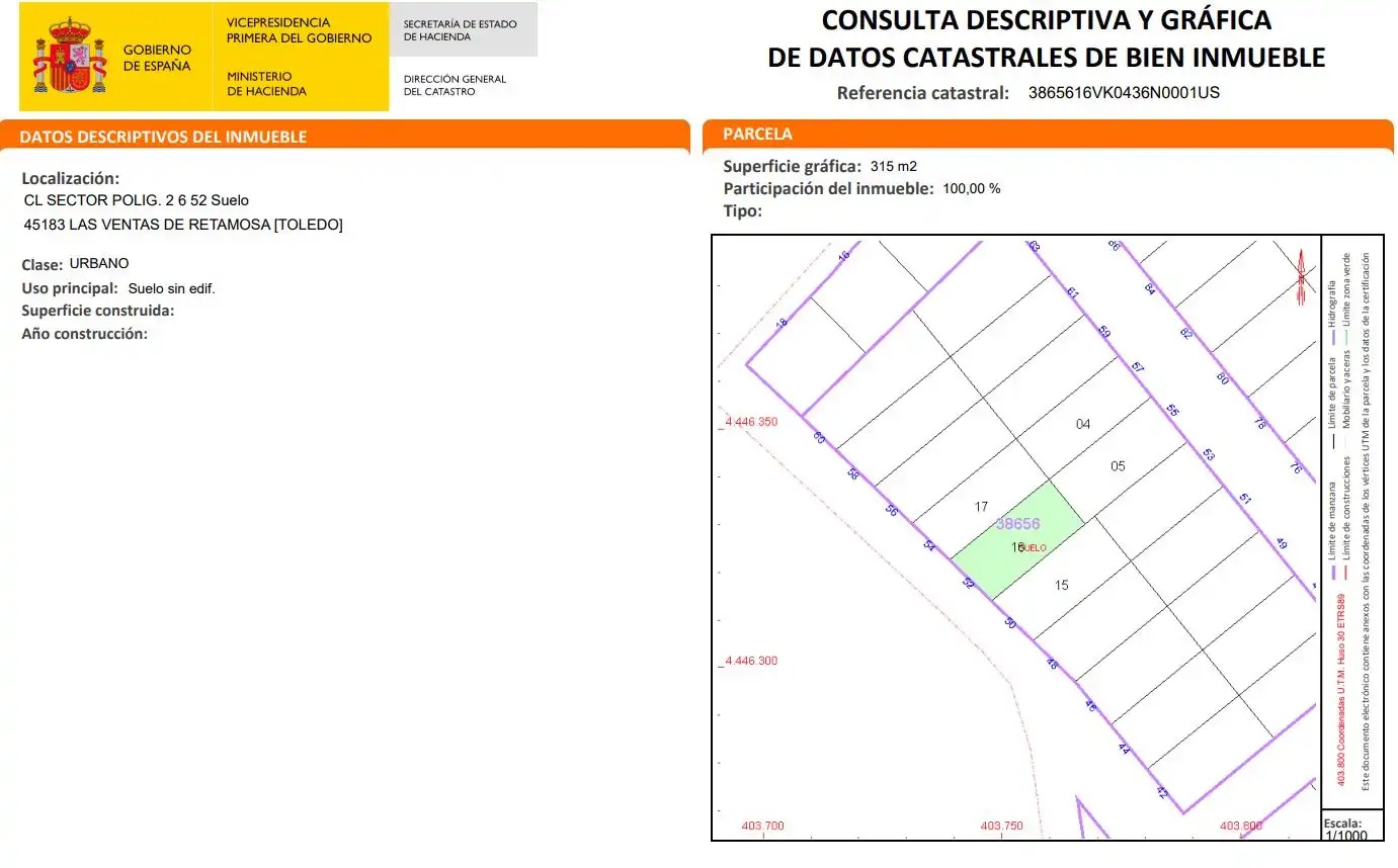 Residential land for sale in Calle Sector 50, imagen 2