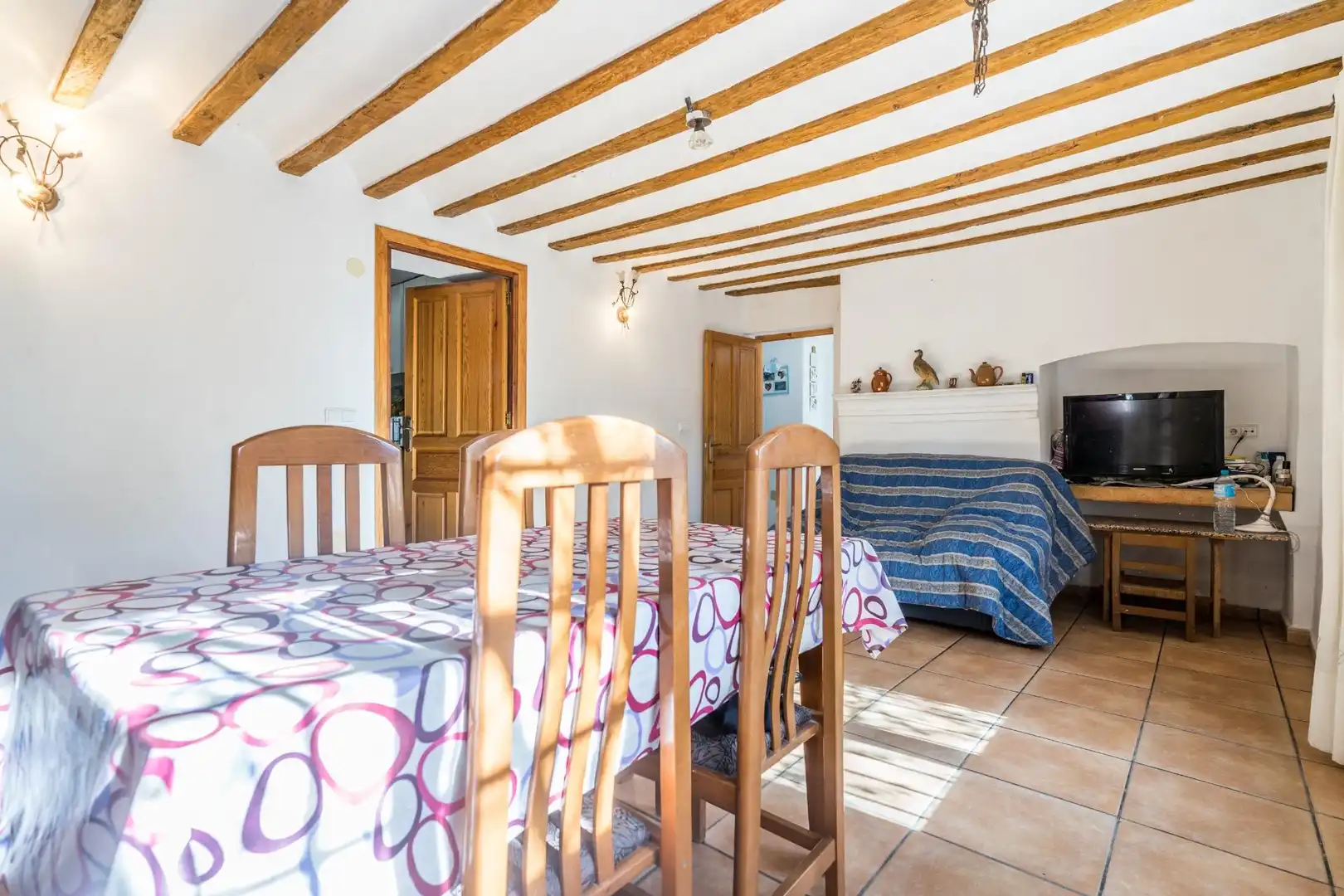 Comedor de Finca rústica en venta en Vélez-Rubio con Calefacción, Jardín privado y Trastero