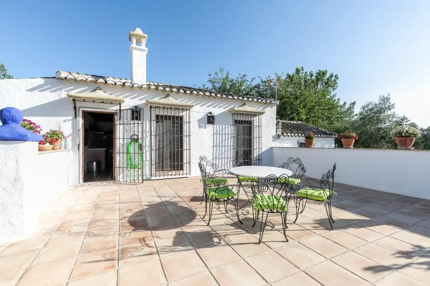 Jardí de Casa o xalet en venda en Montefrío amb Aire condicionat, Calefacció i Jardí privat