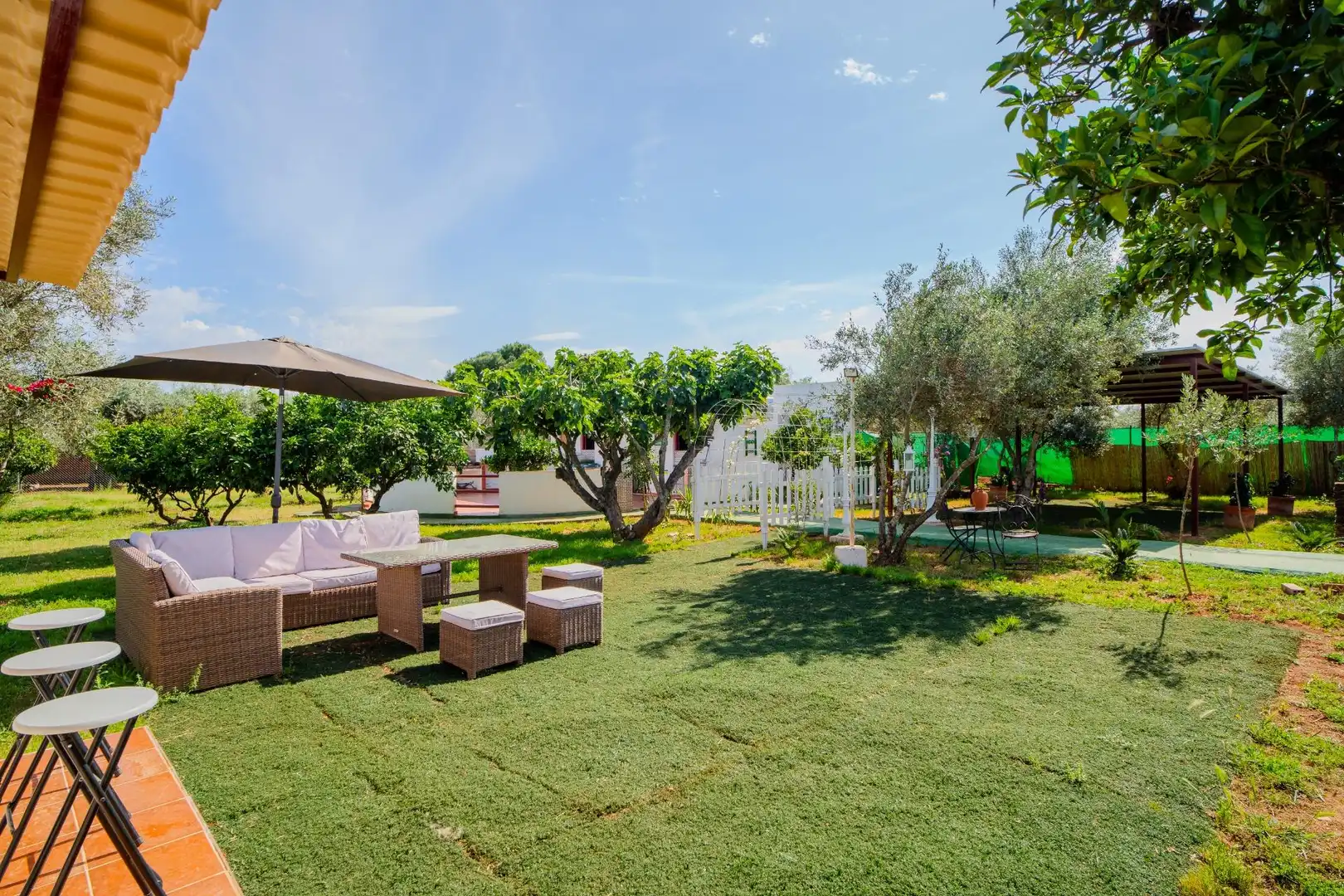 Garden of Houses for sale in Carmona  with Air Conditioner, Private garden and Terrace