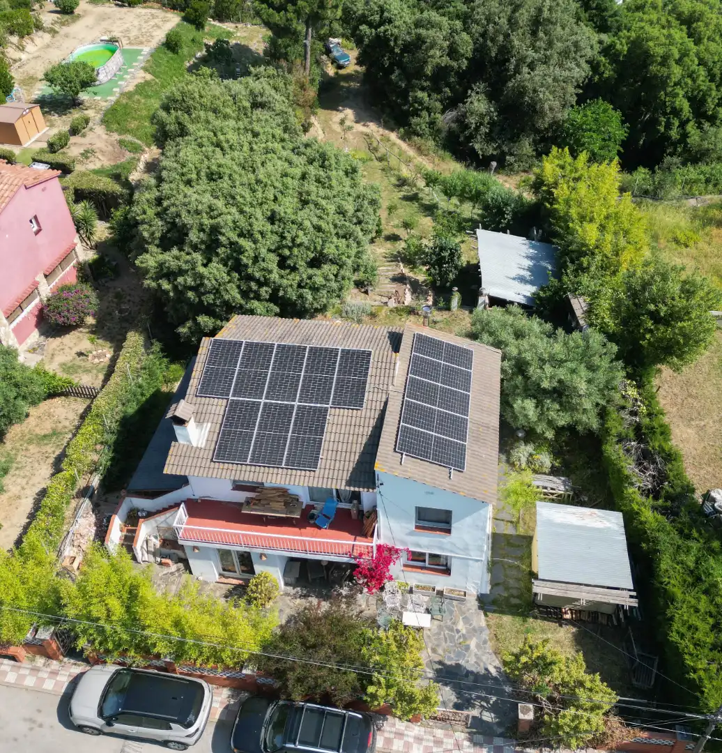 Garden of Houses for sale in Sant Cebrià de Vallalta  with Air Conditioner, Heating and Private garden