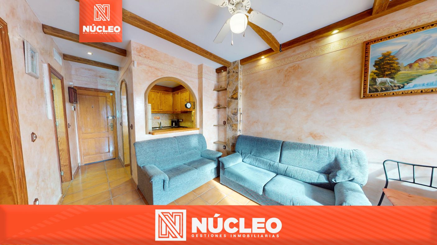 Living room of Flat for sale in Torrevieja  with Air Conditioner, Furnished and Oven