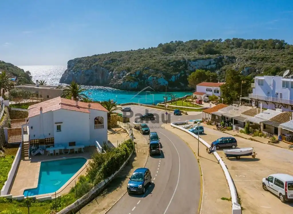 Vista exterior de Casa o chalet en venta en Maó - Mahón con Jardín privado, Terraza y Piscina
