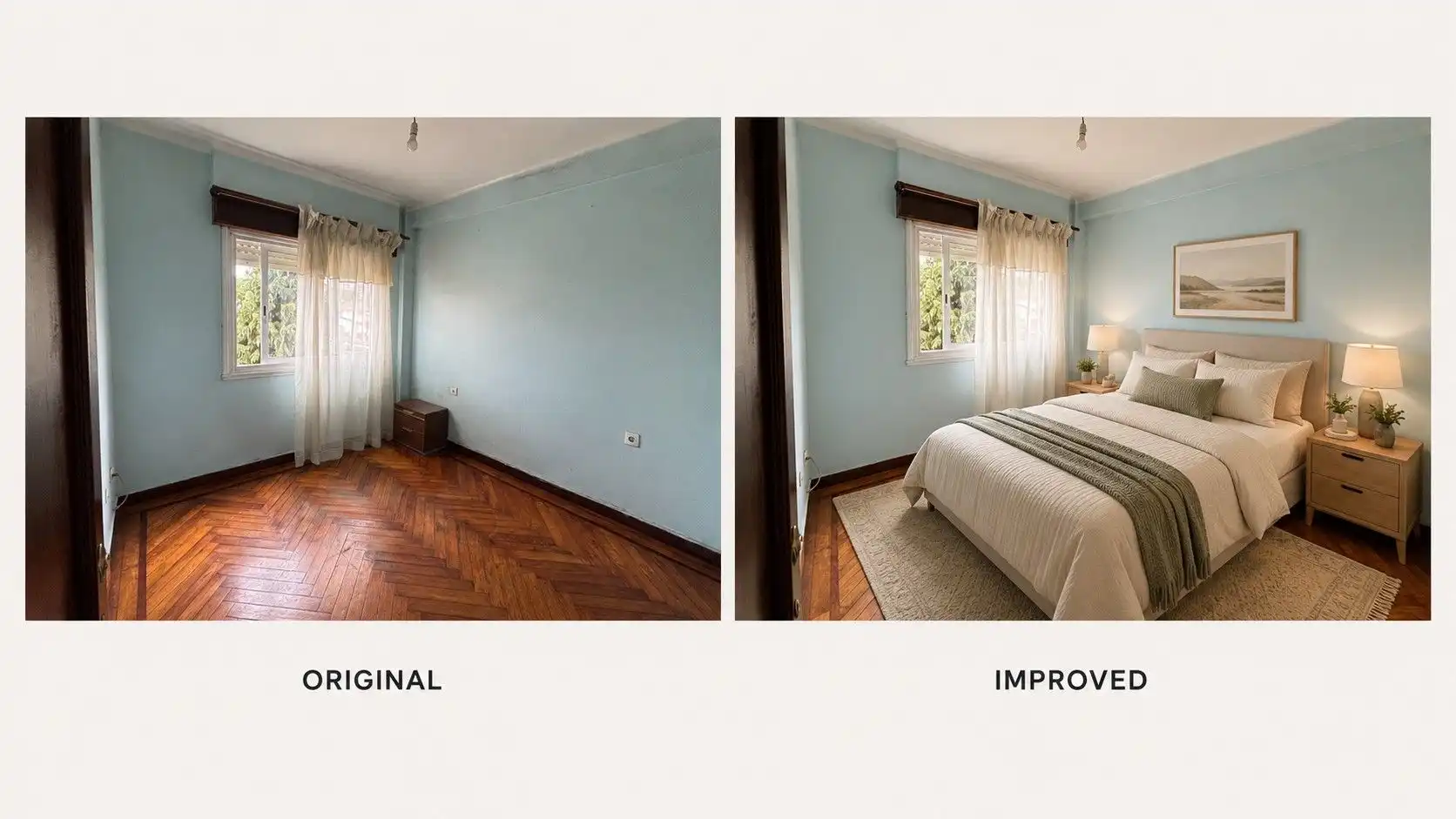 Schlafzimmer von Wohnung zum Verkauf in Vigo  mit Möbliert