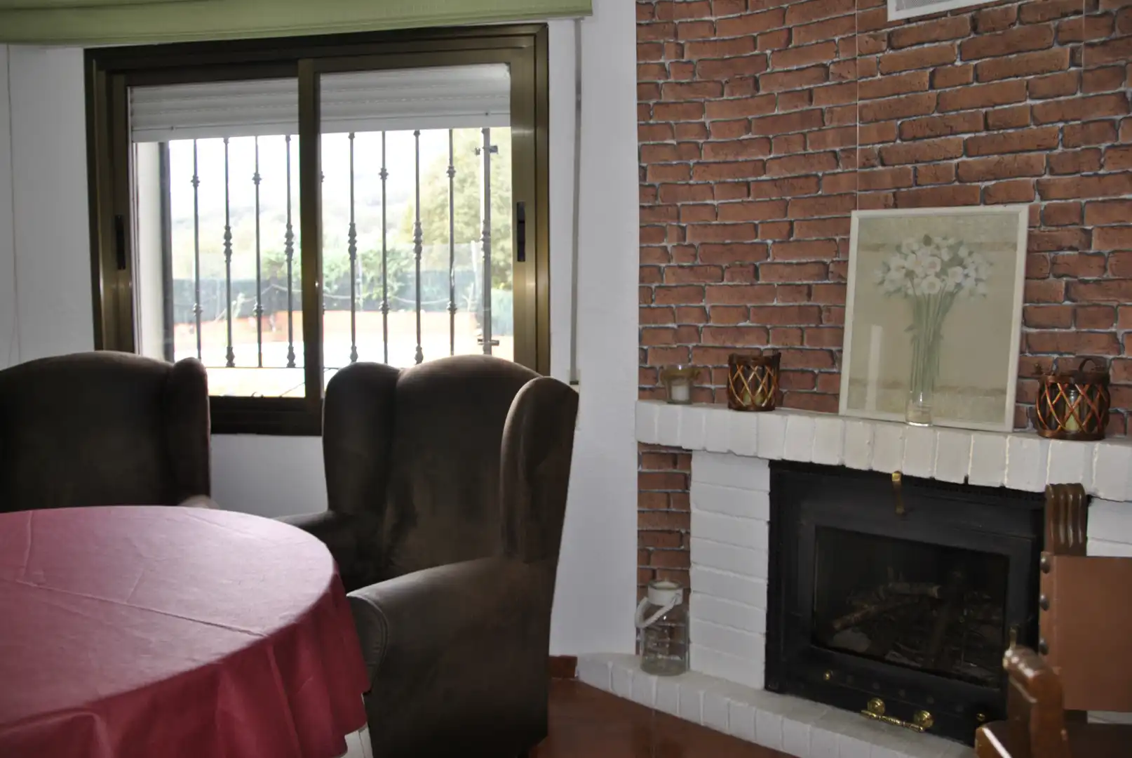 Living room of Houses for sale in Casas del Castañar  with Heating, Private garden and Terrace