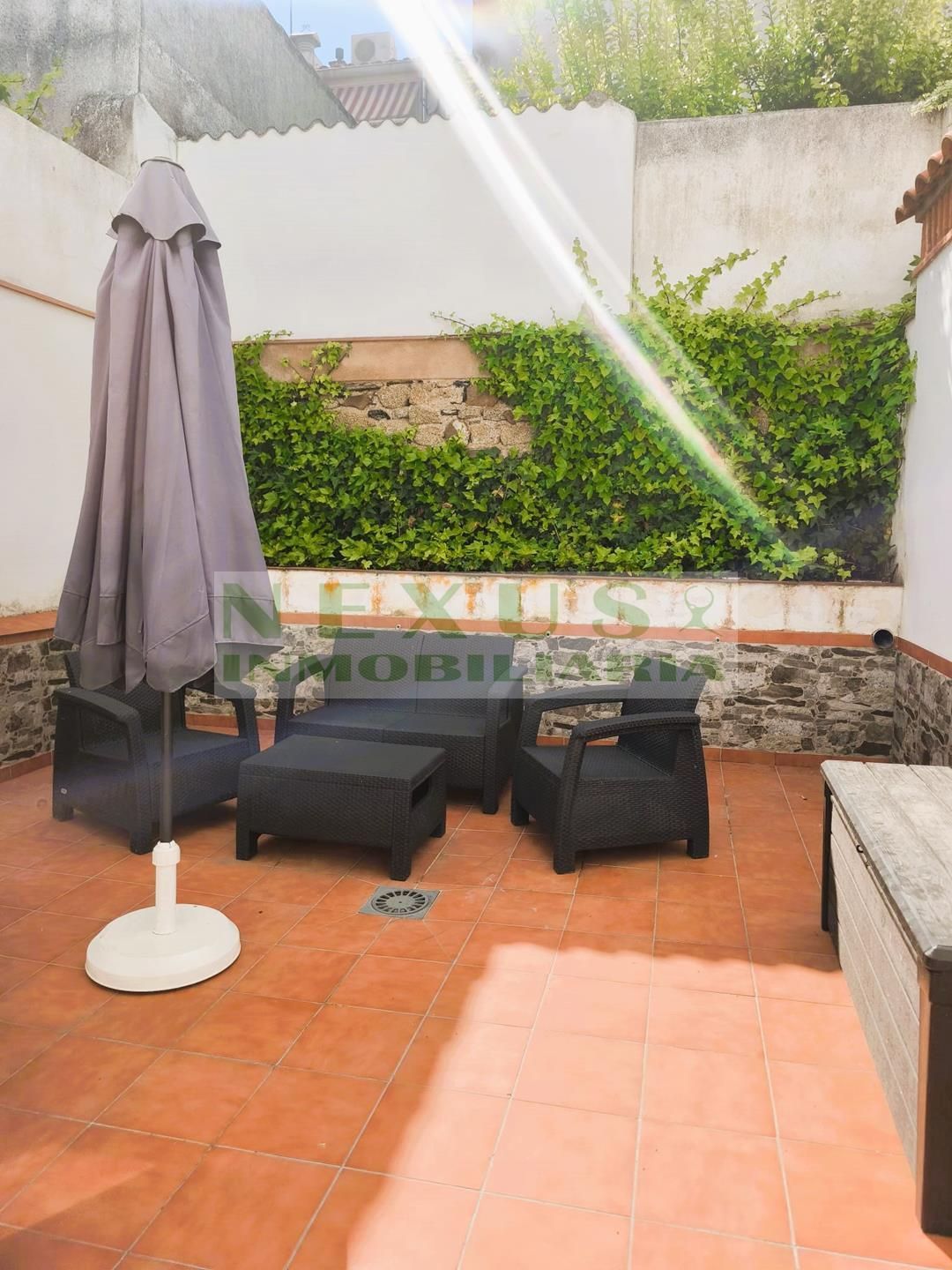 Terrace of Apartment to rent in Cáceres Capital  with Air Conditioner, Heating and Terrace