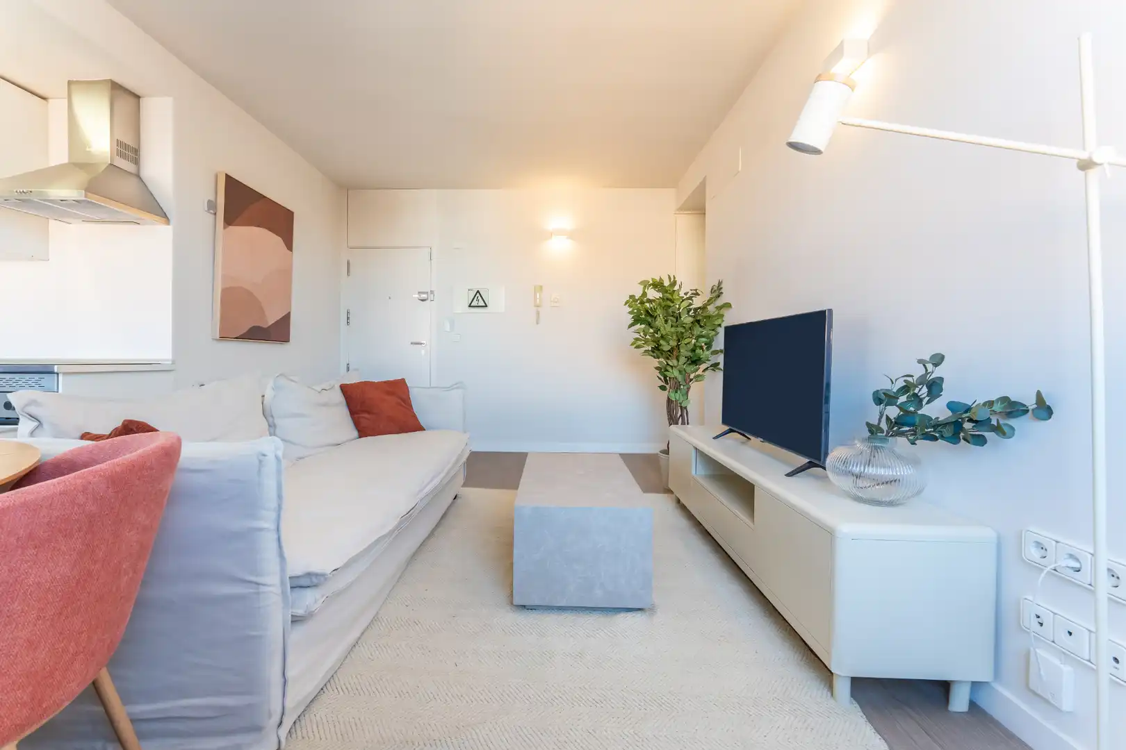 Sala de estar de Piso en venta en Villa de Vallecas
