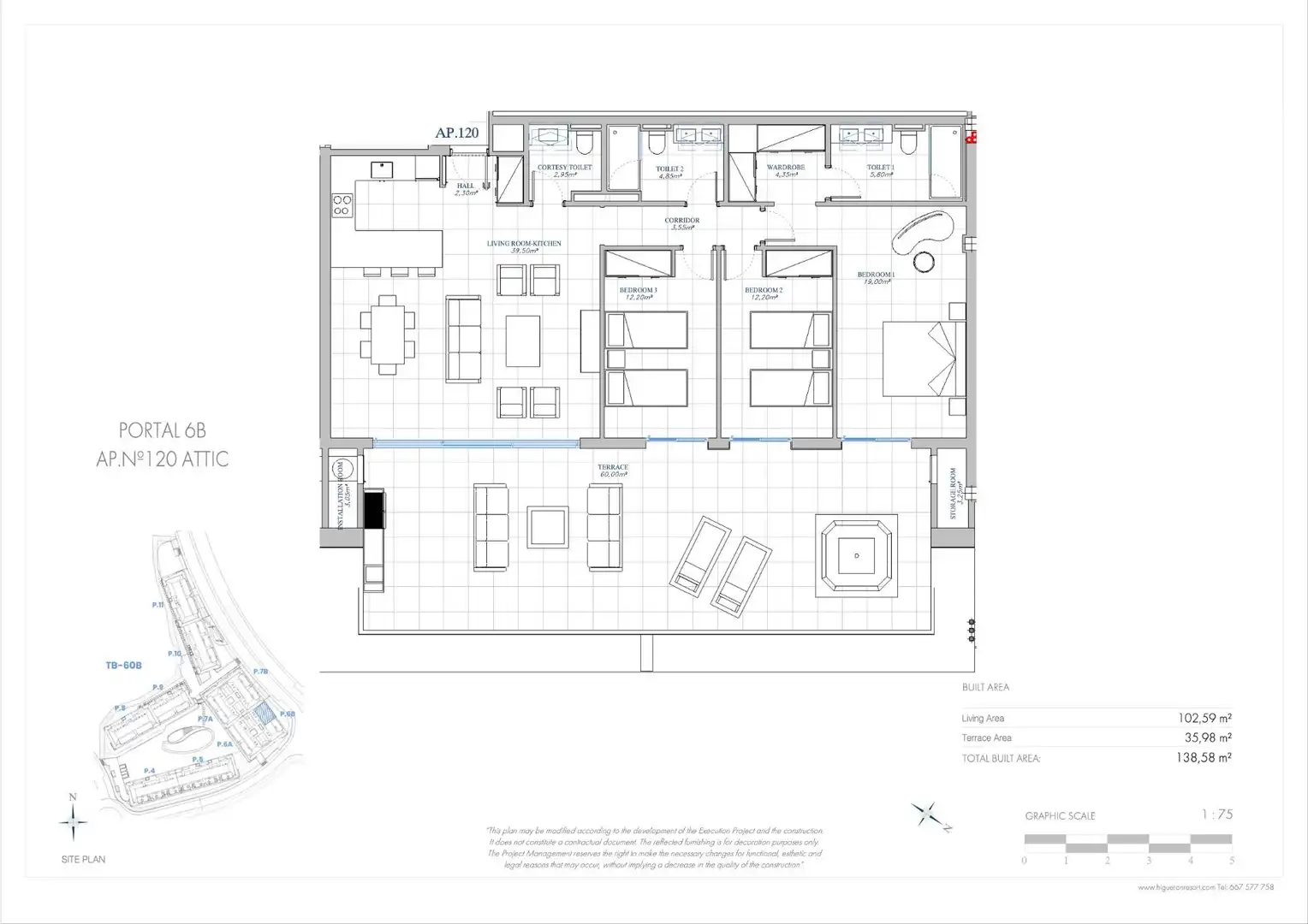 Penthouse mit Pool zum Verkauf in El Higuerón, imagen 18