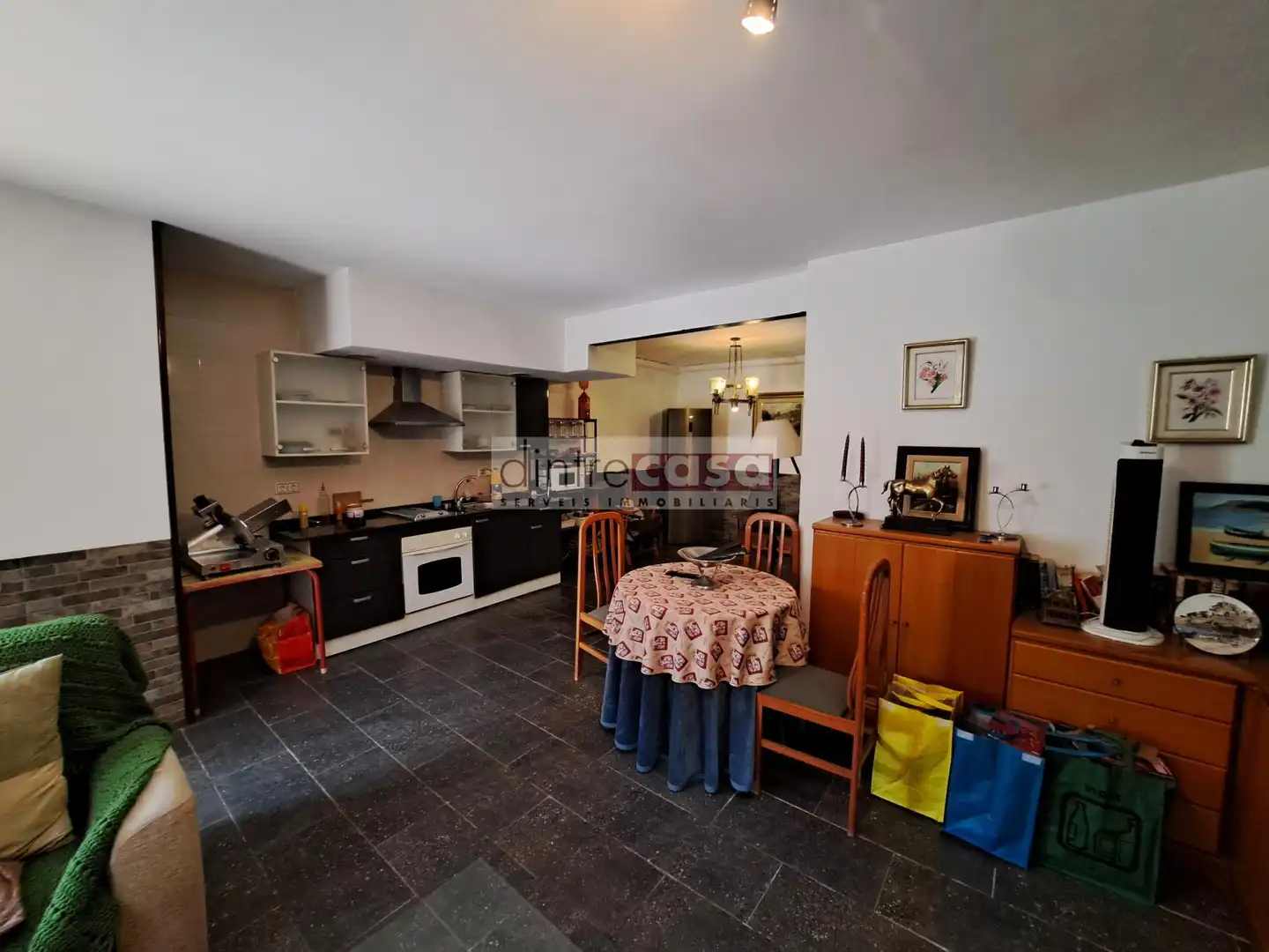Küche von Haus oder Chalet zum Verkauf in Tordera mit Ofen