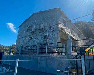 Exterior view of Single-family semi-detached for sale in Terrassa  with Air Conditioner, Storage room and Swimming Pool