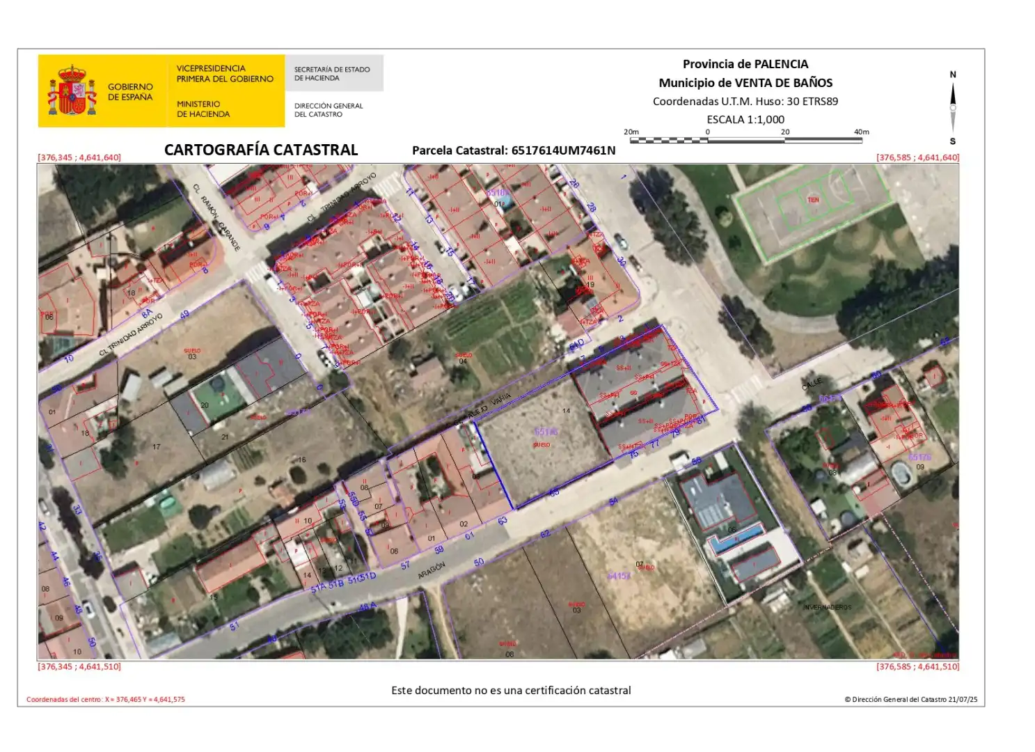 Wohnbaugrundstück zum Verkauf in Calle Agustina de Aragón, imagen 5