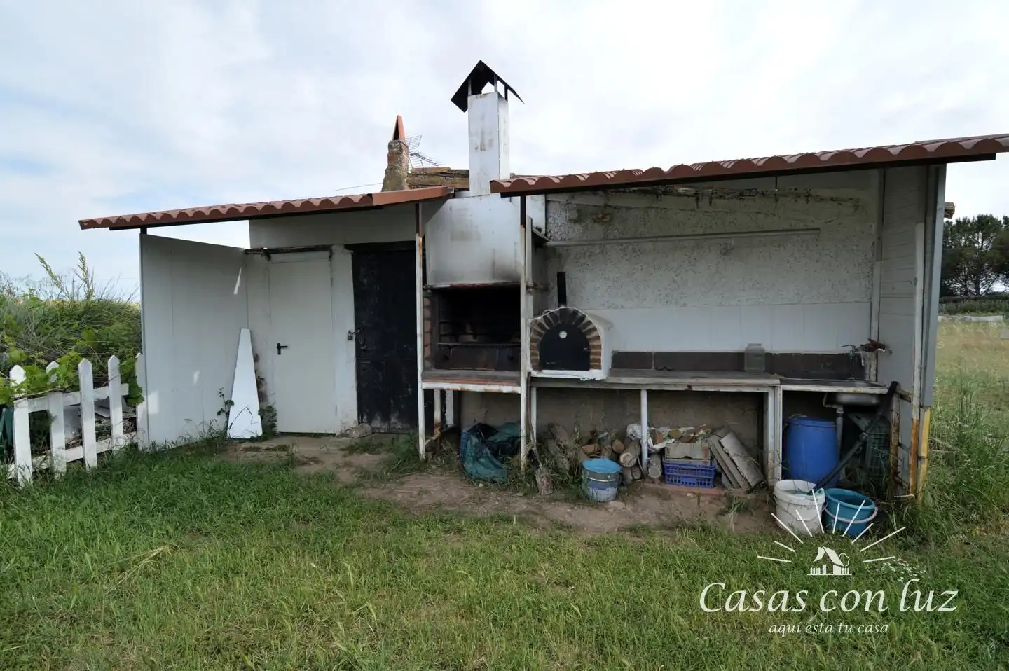Vista exterior de Finca rústica en venda en Zaragoza amb Jardí privat i Piscina