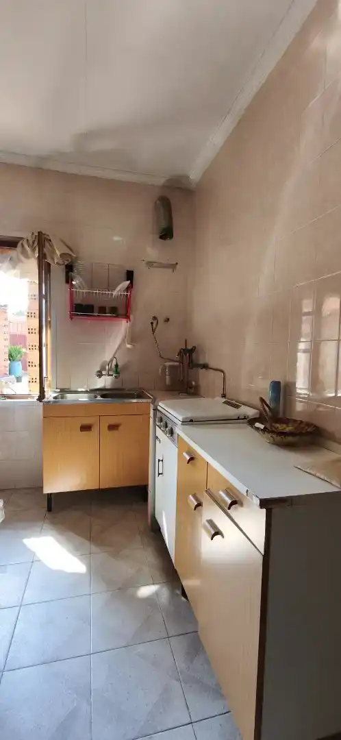 Cocina de Casa o chalet en venta en Manganeses de la Polvorosa con Jardín privado, Trastero y Amueblado