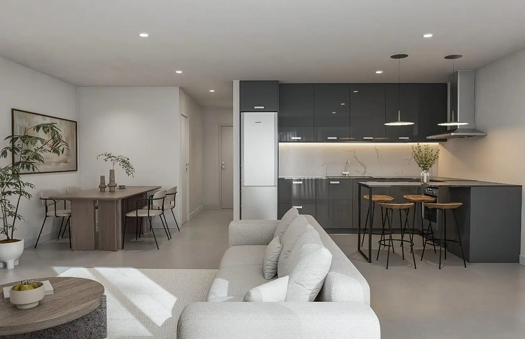 Sala de estar de Apartamento en venta en Armeñime - Las Moraditas - Las Cancelas