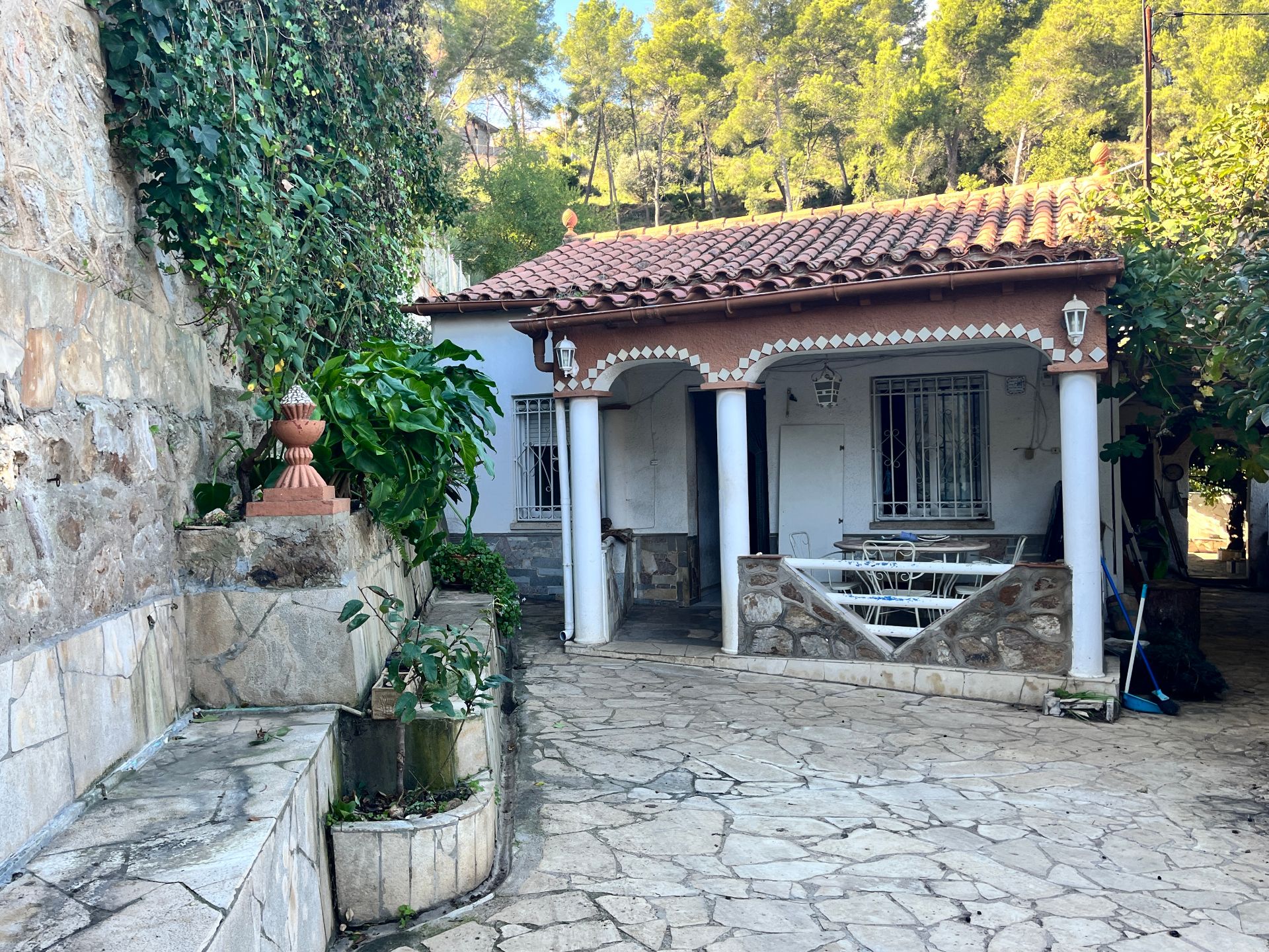 Exterior view of House or chalet for sale in Santa Coloma de Cervelló  with Heating, Private garden and Terrace