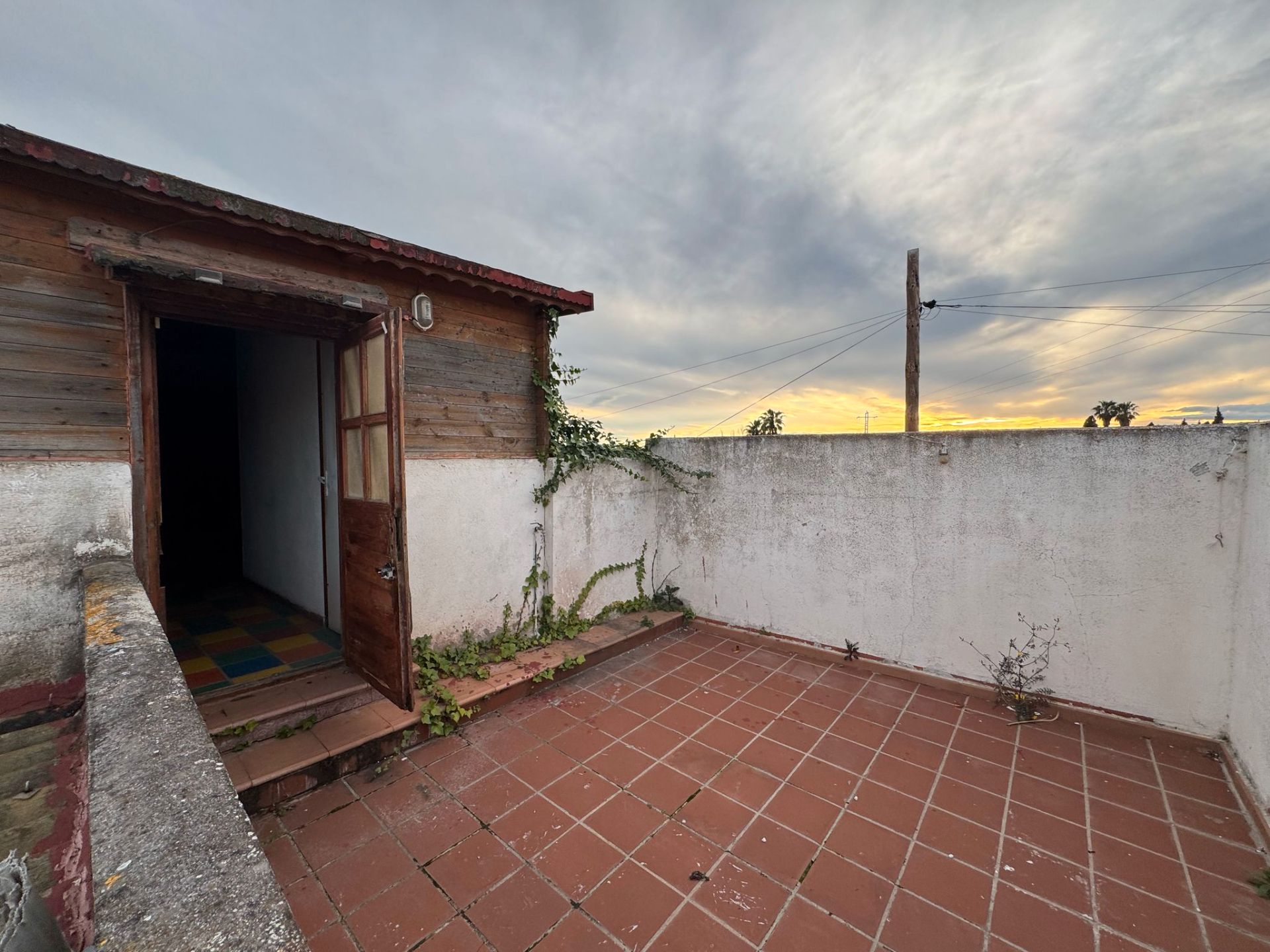 Terrace of House or chalet for sale in Castellón de la Plana / Castelló de la Plana  with Air Conditioner, Heating and Parquet flooring