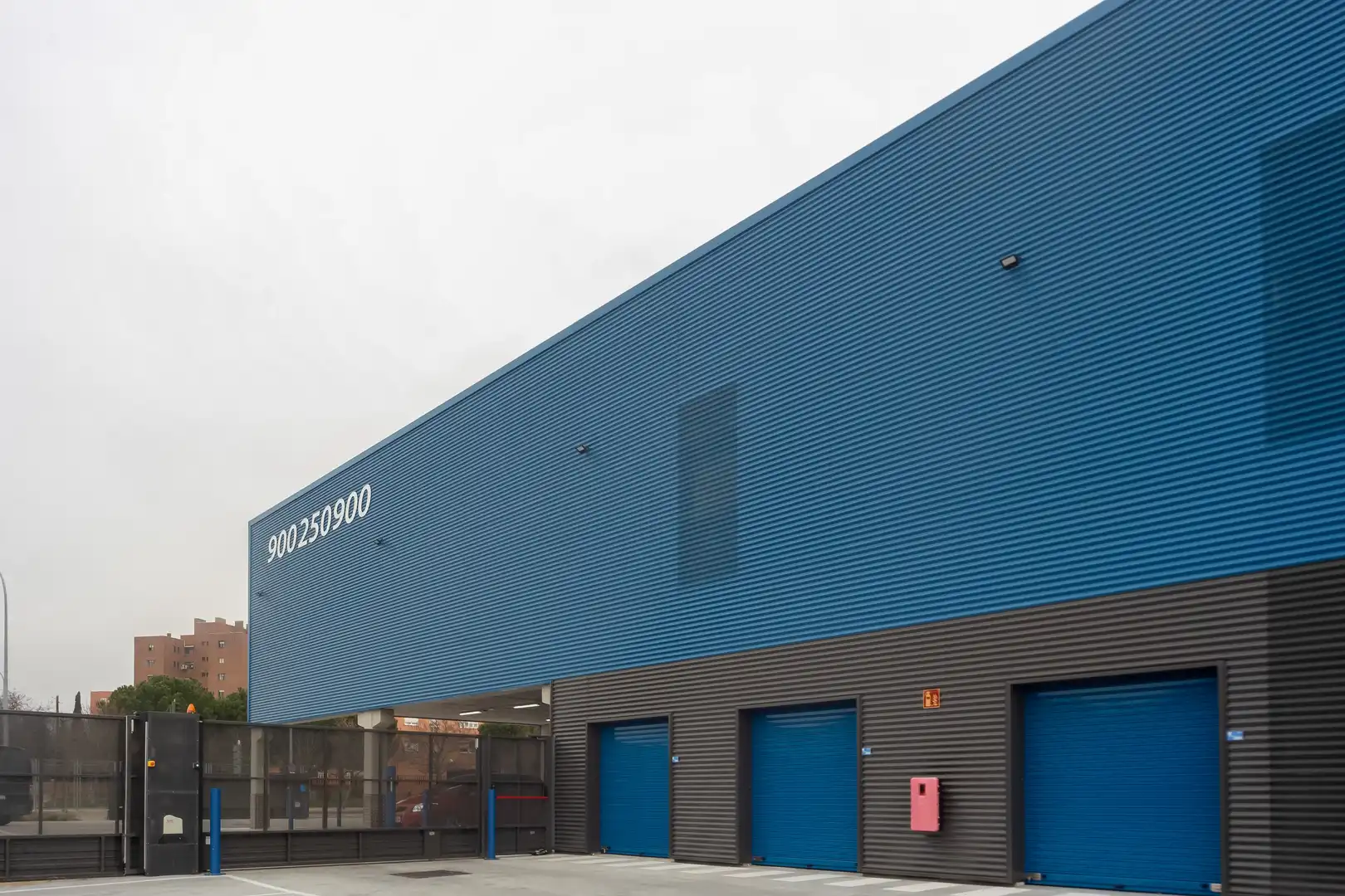 Außenansicht von Garage zur Miete in Móstoles mit Alarm