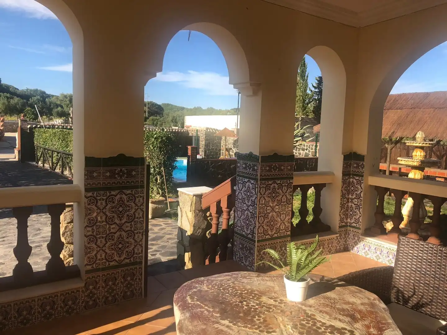 Jardín de Casa o chalet de alquiler en Barbate con Aire acondicionado, Calefacción y Jardín privado