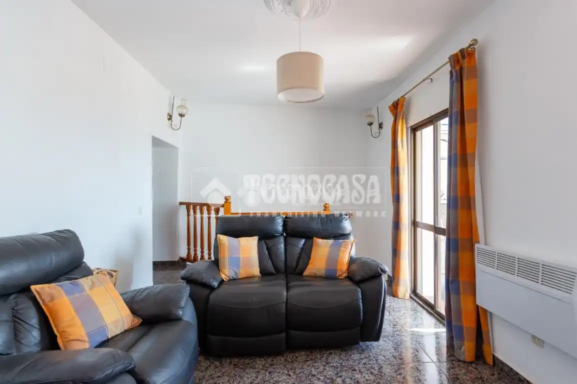 Sala de estar de Casa o chalet en venta en Alcaucín con Terraza y Balcón
