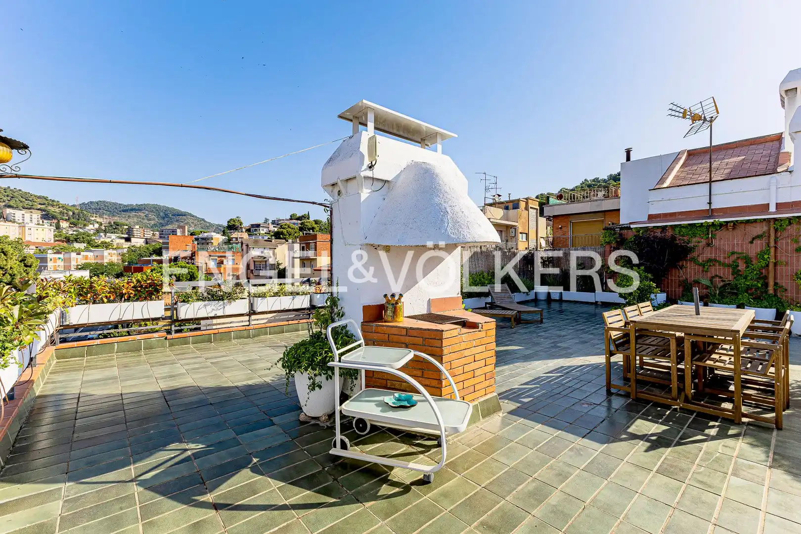 Terraza de Ático en venta en Barcelona con Aire acondicionado, Calefacción y Parquet