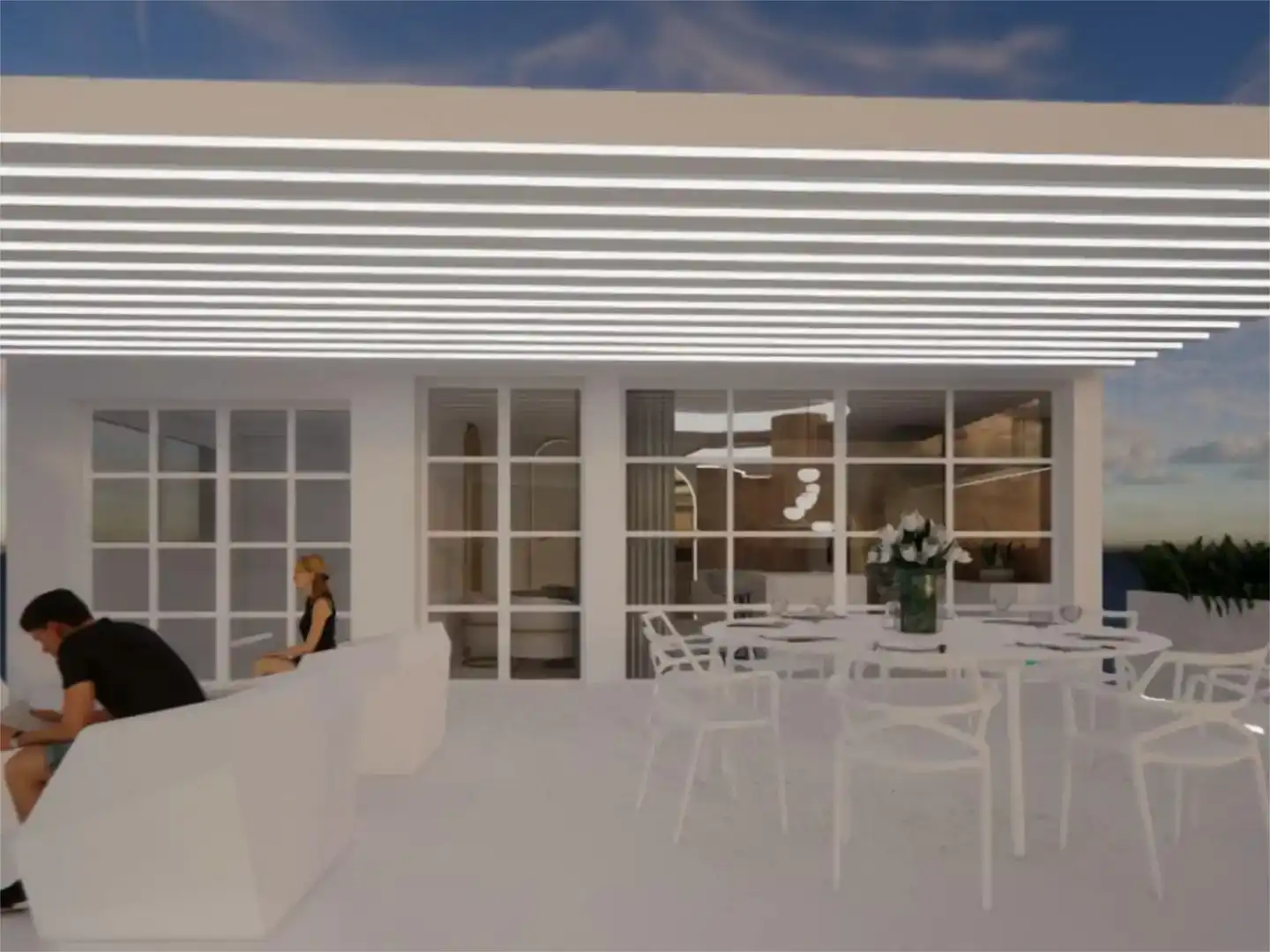 Terraza de Piso en venta en Murcia con Trastero y Piscina