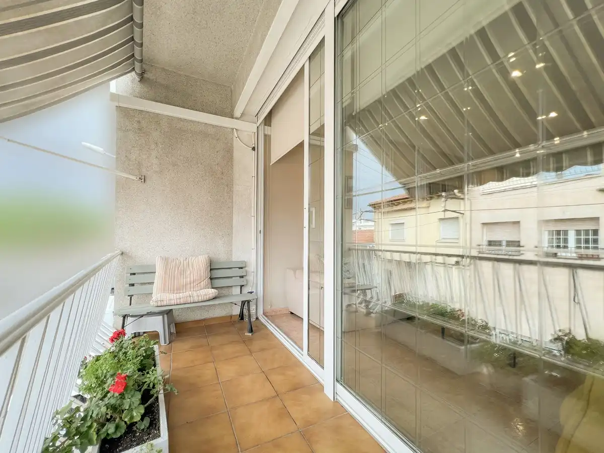 Terrassa de Casa adosada en venda en Mollet del Vallès amb Aire condicionat, Calefacció i Traster