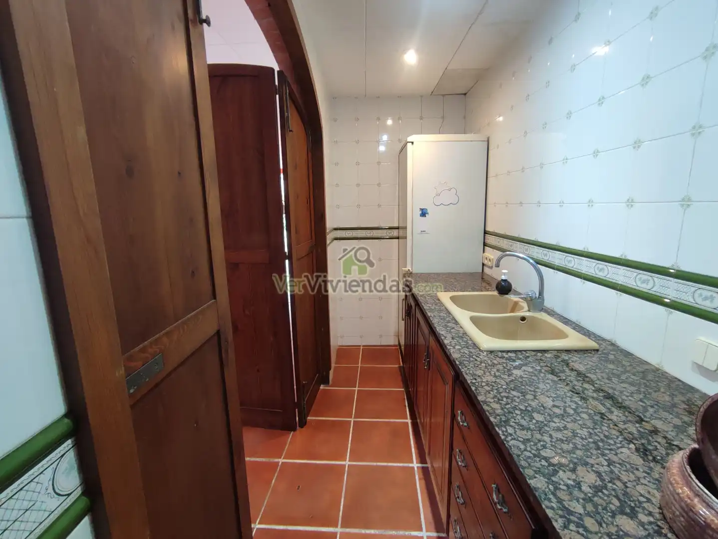 Cuina de Casa o xalet en venda en La Palma de Cervelló amb Calefacció, Jardí privat i Terrassa