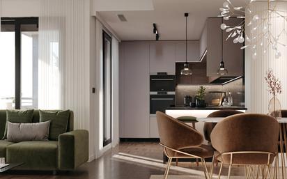 Kitchen of Flat for sale in  Murcia Capital  with Air Conditioner, Heating and Parquet flooring